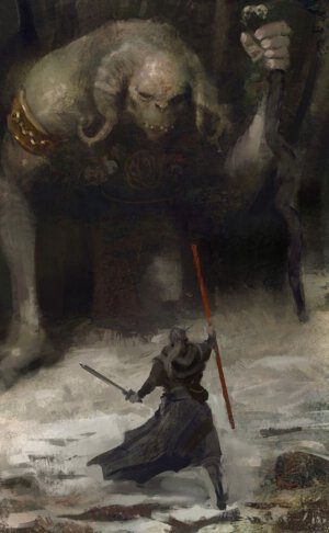 Symbaroum: Symbar - Mother of Darkness Art (Free League Publishing)