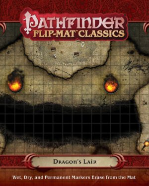 Pathfinder Flip-Mat Classics Dragon's Lair (Paizo Inc.)