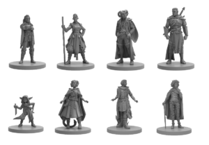 Critical Role Mighty Nein Miniatures (Stormforged Games)