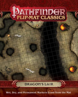 Pathfinder Flip-Mat Classics: Dragons Lair (Paizo Inc)