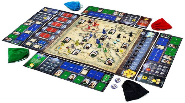 Crusader Kings: The Board Game Layout (Free League/Paradox Interactive)