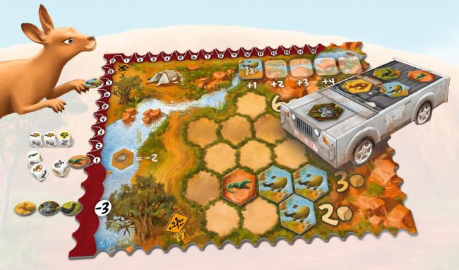 Outback Player Board (R&R Games)