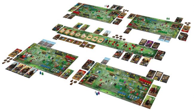 Paladins of the West Kingdom Layout (Garphill Games/Renegade Game Studios)