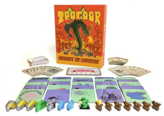 Trogdor!: The Board Game Contents (Greater Than Games)