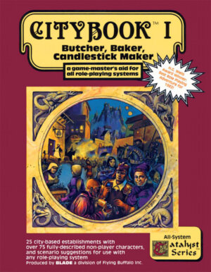 Catalyst City Book #1 (Flying Buffalo Games)