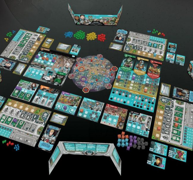 Circadians: First Light Layout (Garphill Games/Renegade Game Studios)