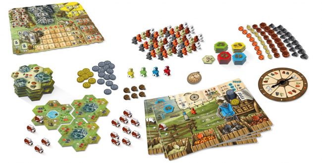 Montana: Heritage Edition Components (Big Kid Games)