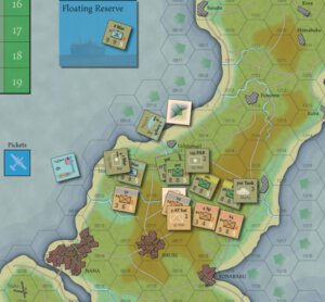 Okinawa! Map (Tiny Battle Publishing)