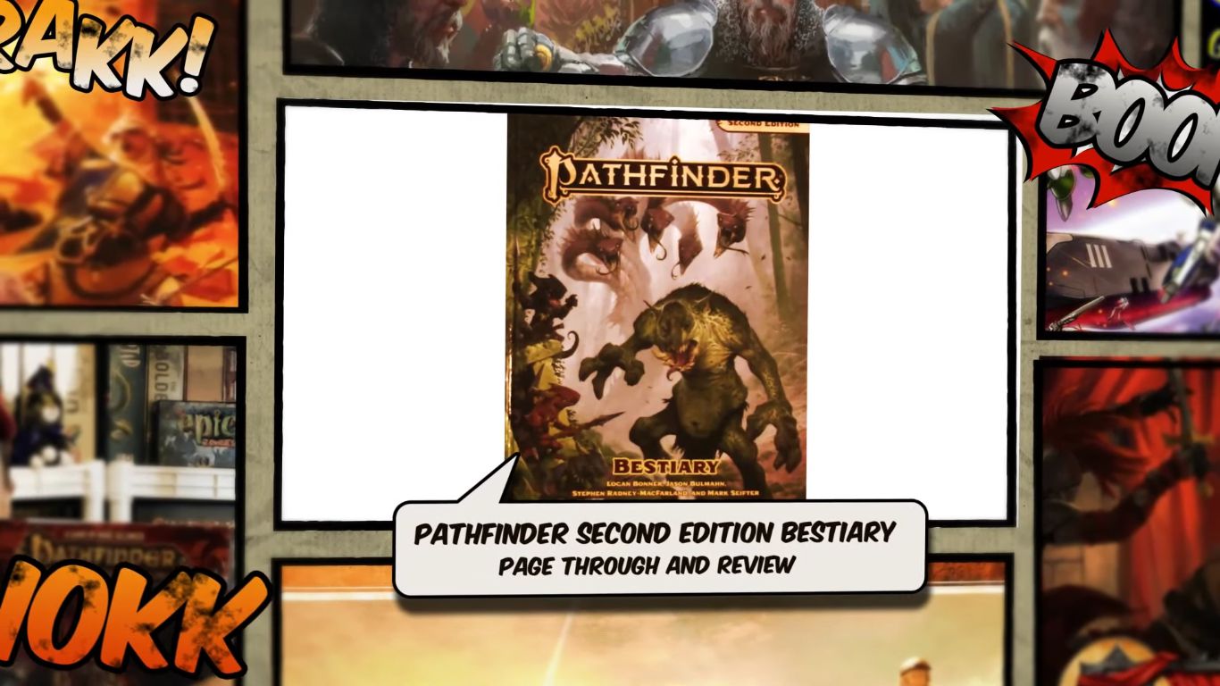 Pathfinder Second Edition Bestiary - Review And Page Through - The ...