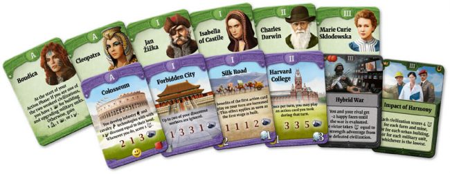 Through the Ages: New Leaders and Wonders Cards (Czech Games Edition)