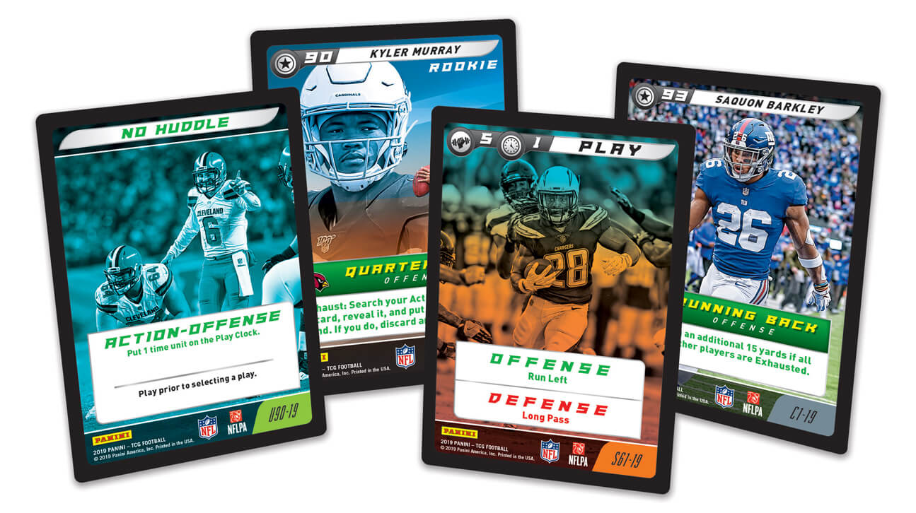The 'NFL Five' Trading Card Game is Coming Soon from Panini America
