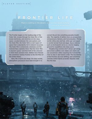 Alien: The Roleplaying Game Interior Page (Free League Publishing)