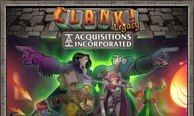 Clank! Legacy: Acquisitions Incorporated (Dire Wolf Digital/Renegade Game Studios/Penny Arcade)