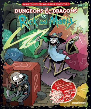 Dungeons & Dragons vs Rick and Morty (Adult Swim/Wizards of the Coast)
