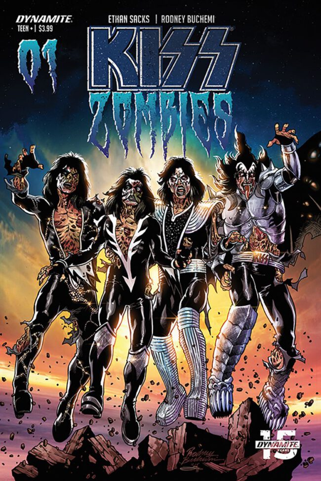 KISS Zombies #1 (Dynamite Entertainment)