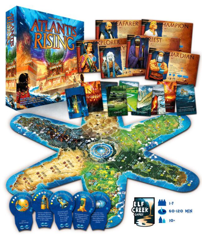 Atlantis Rising Second Edition Contents (Elf Creek Games)