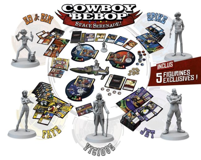 Cowboy Bebop: Space Serenade Contents (Japanime Games)