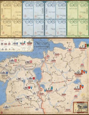 Nevsky Map (GMT Games)