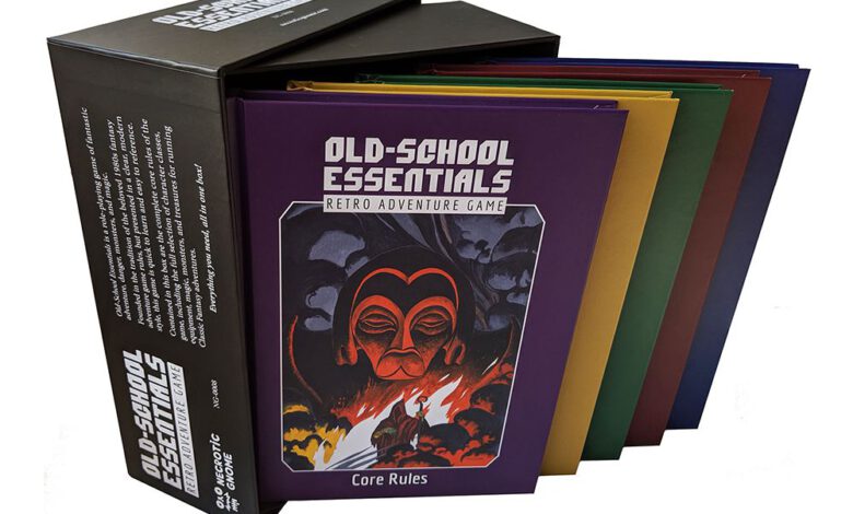 Old-School Essentials Black Box Set (Necrotic Gnome)