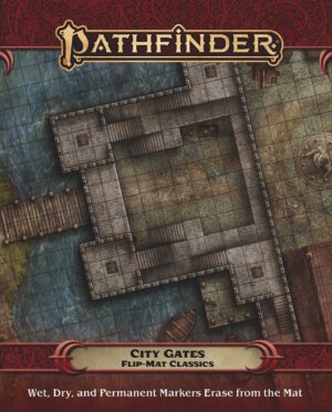 Pathfinder Flip-Mat Classics: City GatesPathfinder Flip-Tiles: Darklands Perils Expansion (Paizo Inc)