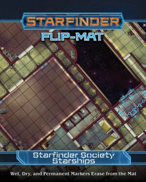 Starfinder Flip-Mat: Starfinder Society StarshipsStarfinder: Flight of the Sleepers (Paizo Inc)