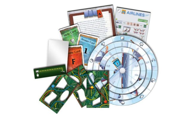 Exit: The Game - The Stormy Flight Contents (KOSMOS Games)