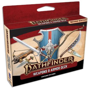 Pathfinder 2E Weapons and Armor Deck (Paizo)