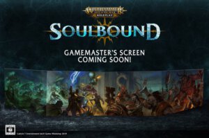 Warhammer: Age of Sigmar Soulbound RPG GM Screen (Cubicle 7 Entertainment/Games Workshop)