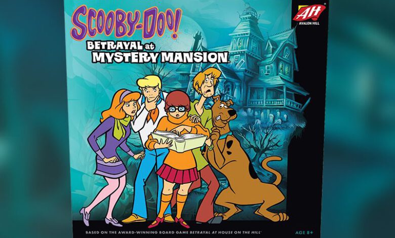 avalon hill scooby doo betrayal at mystery mansion