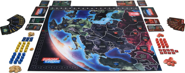 Europe Divided Set Up (Ares Games/PHALANX Games)