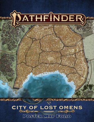 Pathfinder Lost Omens: City of Lost Omens Poster Map Folio (Paizo Inc)