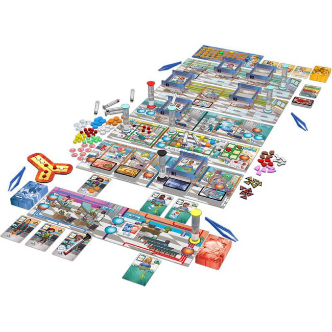 Rush M.D. Layout (Artipia Games/Lucky Duck Games)