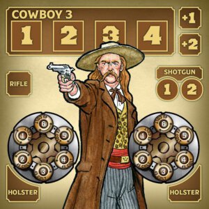 COWBOYS II: Cowboys and Indians Edition Gunfighter (Worthington Publishing)