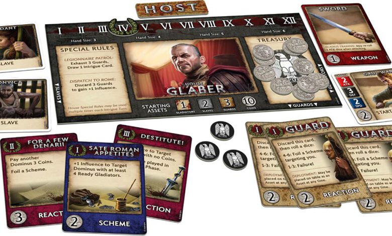 Spartacus: A Game of Blood and Treachery House (Gale Force Nine)