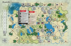 Steamroller - Tannenberg 1914 Second Edition Map (Tiny Battle Publishing)