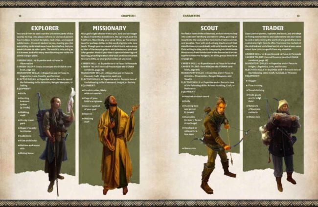 Conan: The Scout Interior Pages (Modiphius Entertainment)