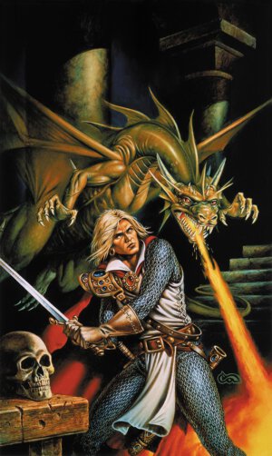 Pool of Radiance Art 1988 (Clyde Caldwell)