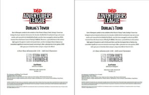 D&D Adventurers League: Durlag Tales (Wizards of the Coast)