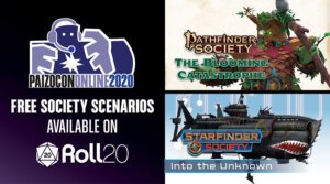 Free Paizo Society Adventures on Roll20 (Paizo Inc)