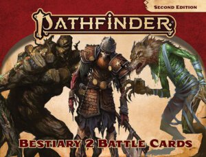 Pathfinder 2E Bestiary 2 Battle Cards (Paizo Inc)