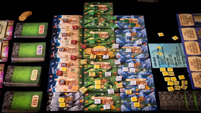 Inca Empire: The Card Game Layout (DPH Games)