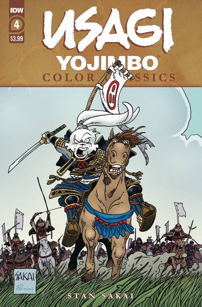 Usagi Yojimbo Color Classics #4 (IDW Publishing)