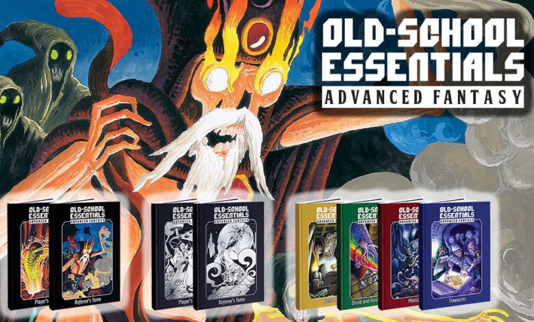 Old-School Essentials Advanced Fantasy (Necrotic Gnome/Exalted Funeral)