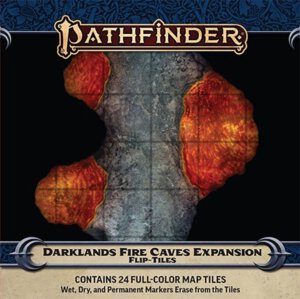 Pathfinder Flip-Tiles: Darklands Fire Caves Expansion (Paizo Inc)