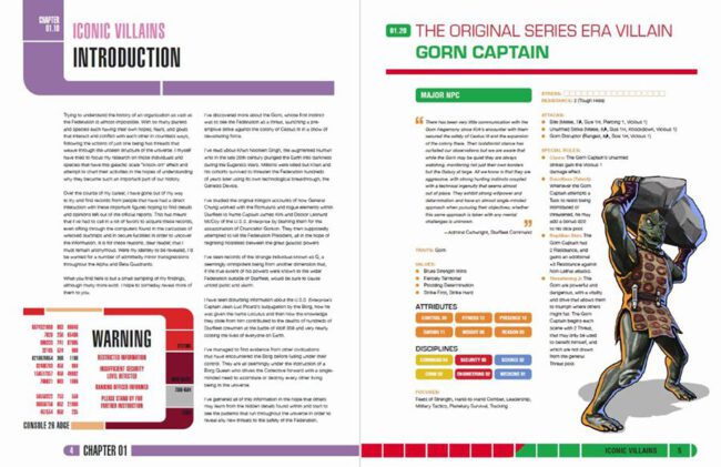Star Trek Adventures: Iconic Villains Interior (Modiphius Entertainment)