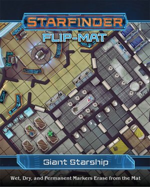 Starfinder Flip-Mat: Giant Starship (Paizo Inc)