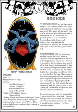 XII: Inner Demons Interior Page (Witch & Craft Games)