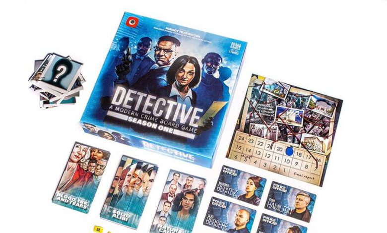 Detective: A Modern Crime Board Game – Season One Contents (Portal Games)