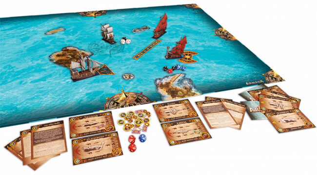 Kings of War: Armada Game Set Up (Mantic Games)