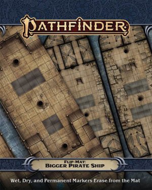 Pathfinder Flip-Mat Bigger Pirate Ship (Paizo Inc)